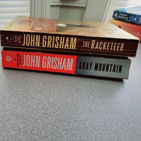 John Grisham books Gray Mountain AND John Grisham The Racketeer - Picture 2 of 4